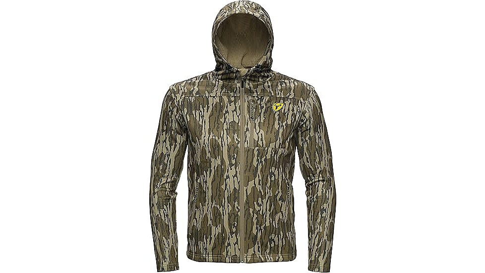 Blocker Outdoors Silentec Jacket - Mens, Mossy Oak Bottomland, Small, 1408955