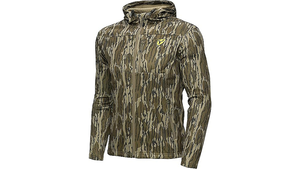 Blocker Outdoors Silentec Jacket - Mens, Mossy Oak Bottomland, Small, 1408955