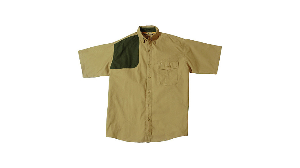 Bob Allen Hu126 S/S Hunting Shirt Tn/Grn M 14324