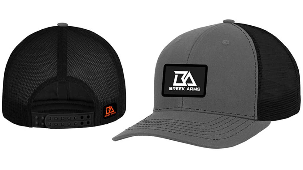 Breek Arms Baseball Cap - Men's, Charcoal, BRK2501