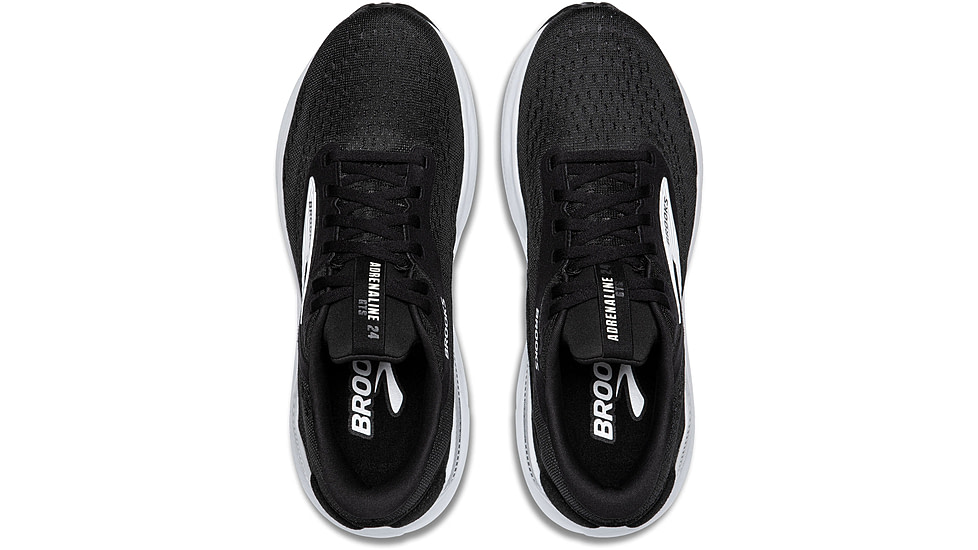 Brooks Adrenaline GTS 24 Road Running Shoes - Mens, Black/White, 10.0 US/Medium, 1104371D087.100