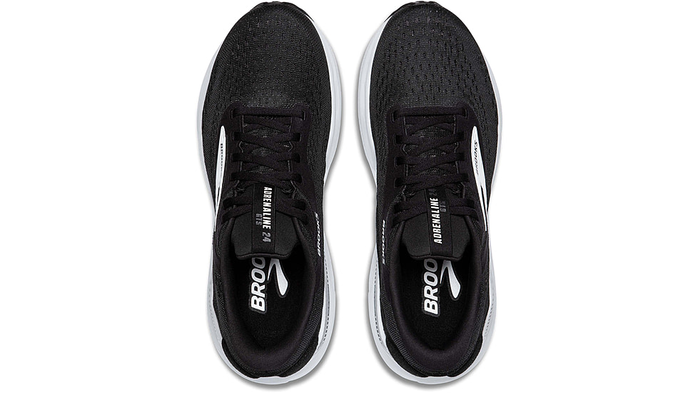 Brooks Adrenaline GTS 24 Road Running Shoes - Womens, Black/White, 6.0 US/Medium, 1204261B087.060