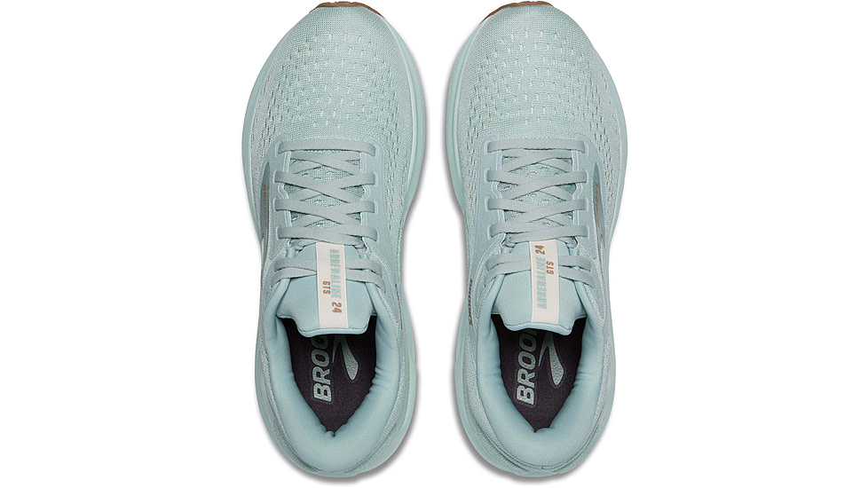 Brooks Adrenaline GTS 24 Road Running Shoes - Womens, Cloud Blue/Coconut/Portabella, 6.0 US/Medium, 1204261B445.060