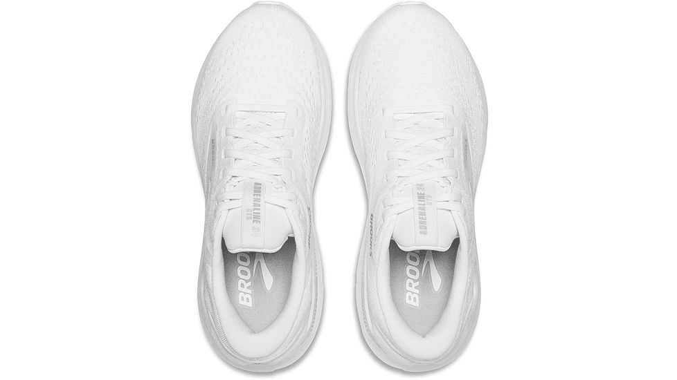 Brooks Adrenaline GTS 24 Road Running Shoes - Womens, White/Oyster/Alloy, 6.0 US/Medium, 1204261B148.060