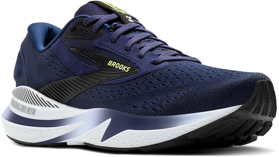 Brooks Adrenaline GTS 24 Running Shoes - Mens, Peacoat/Black/Sharp Green, 11.5 US, 1104371D423.115
