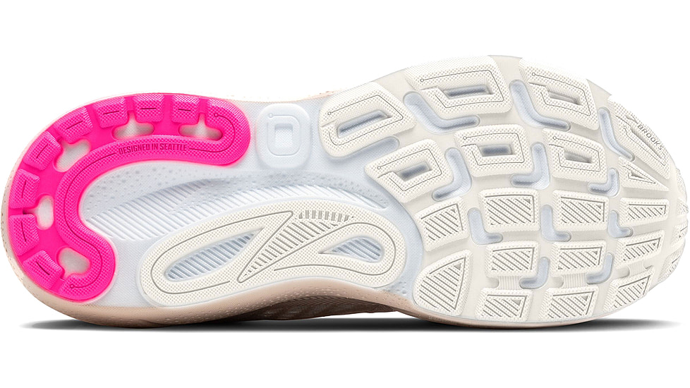 Brooks Adrenaline GTS 24 Running Shoes - Womens, Chateau Grey/Coconut/Pink, 8 US, 1204261B159.080