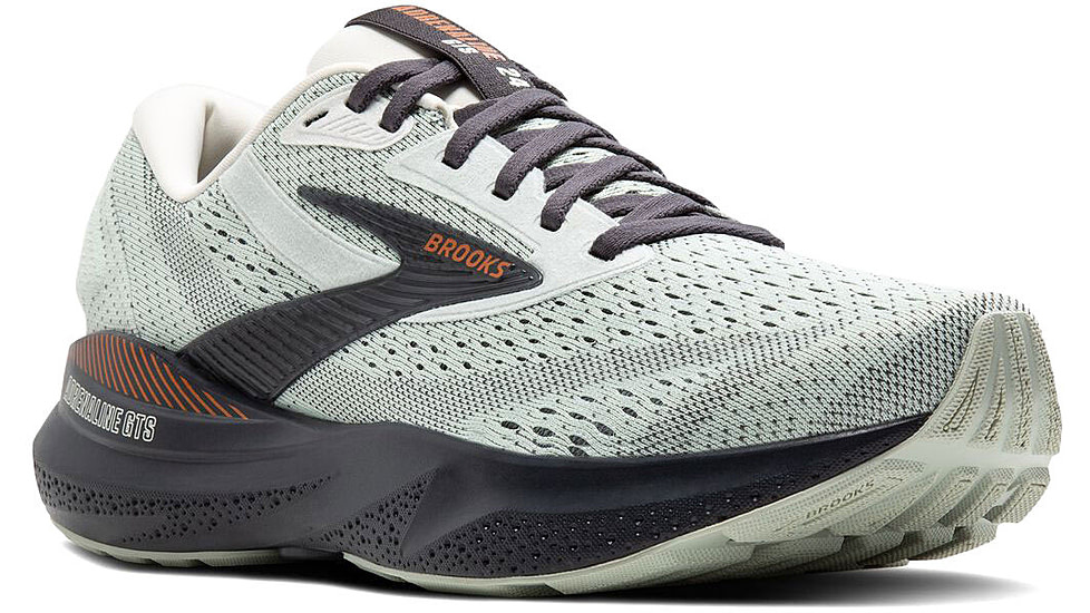 Brooks Adrenaline GTS 24 Running Shoes - Womens, Mercury/Ebony/Copper, 7 US, 1204261B030.070