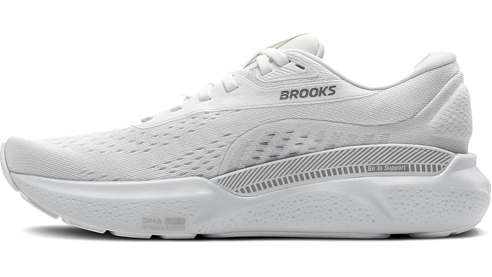 Brooks Adrenaline GTS 24 Running Shoes - Womens, White/Oyster/Alloy, 8 US, 1204261B148.080