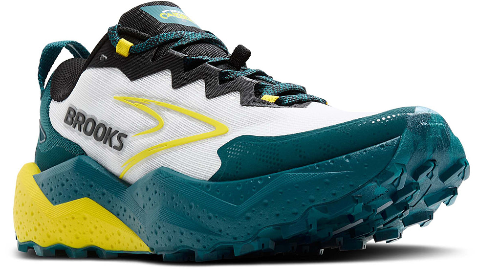 Brooks Caldera 8 Trailrunning Shoes - Mens, Bit of Blue/Quince/Celestial, 10.0 US/Medium, 1104401D131.100