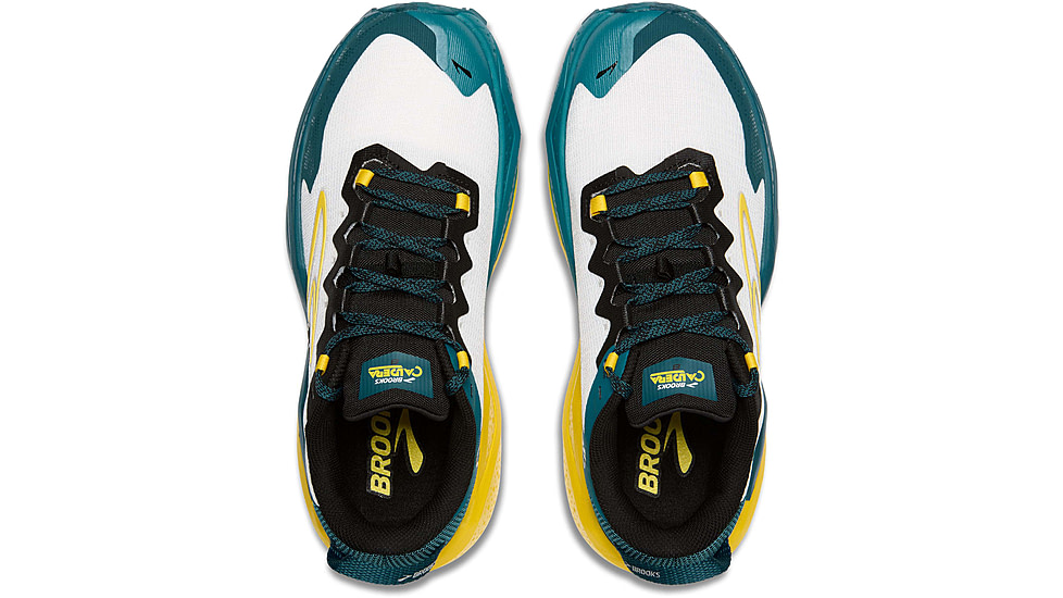 Brooks Caldera 8 Trailrunning Shoes - Mens, Bit of Blue/Quince/Celestial, 10.0 US/Medium, 1104401D131.100