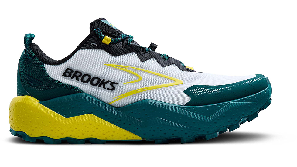 Brooks Caldera 8 Trailrunning Shoes - Mens, Bit of Blue/Quince/Celestial, 10.0 US/Medium, 1104401D131.100