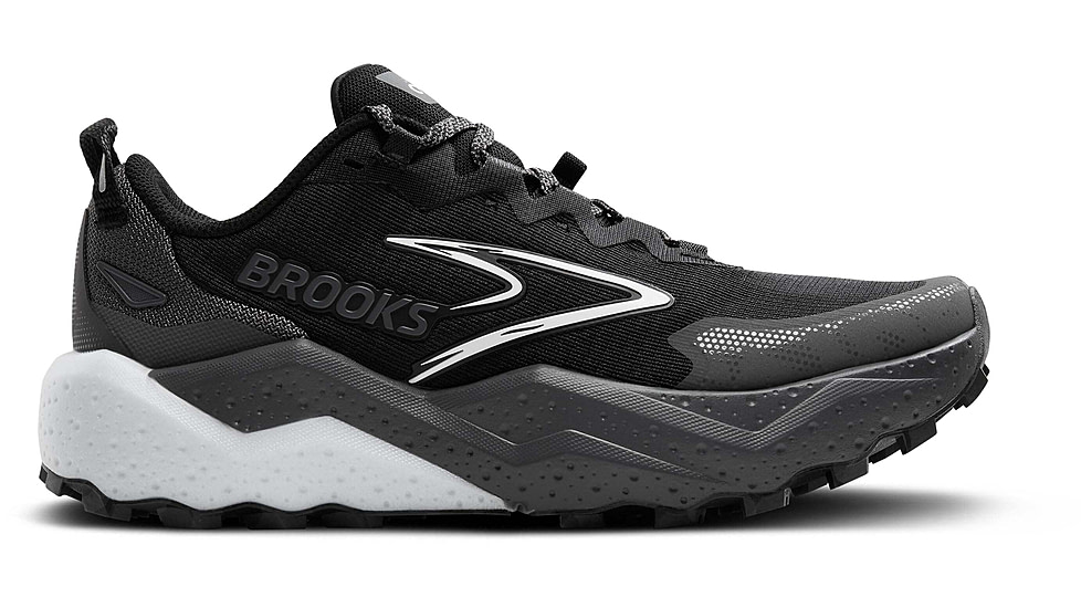 Brooks Caldera 8 Trailrunning Shoes - Mens, Black/Blackened Pearl/White, 9.0 US/Medium, 1104401D052.090