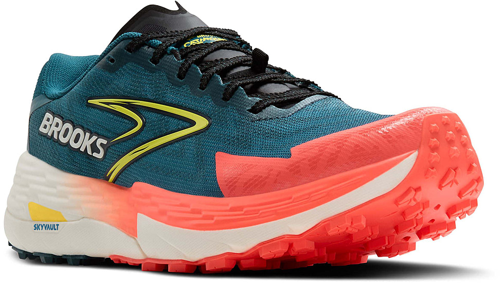 Brooks Catamount 4 Trailrunning Shoes - Mens, Legion Blue/Celestial/Flame, 12.0 US/Medium, 1104411D407.120