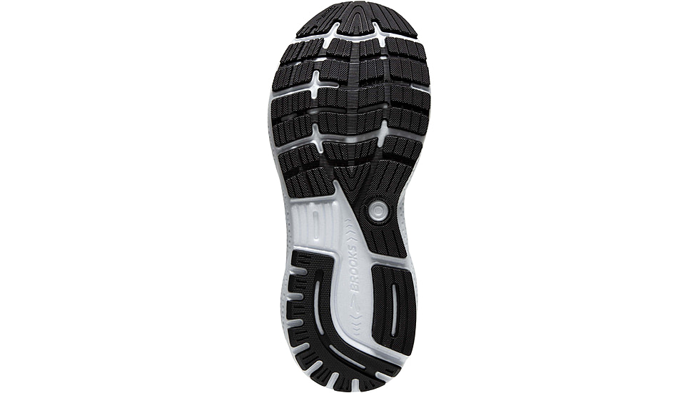 Brooks Ghost 16 Road Running Shoes - Mens, Black/Grey/White, 9.0 US/Medium, 1104181D090.090