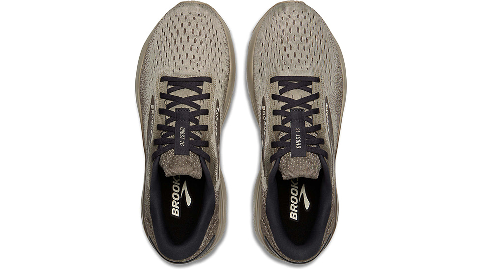 Brooks Ghost 16 Road Running Shoes - Mens, London Fog/Falcon/Coconut, 10.5 US/Medium, 1104181D240.105