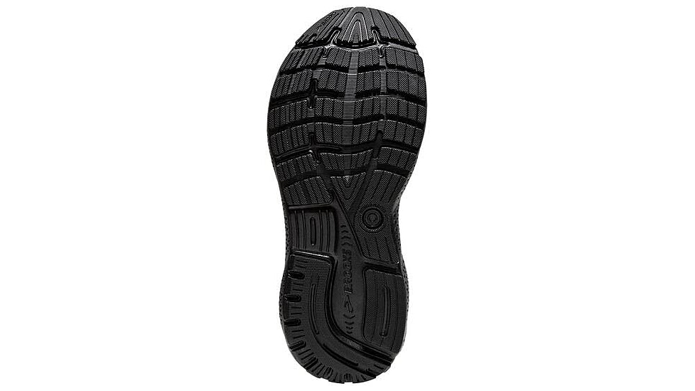 Brooks Ghost 16 Running Shoes - Womens, Black/Black/Ebony, 7.0, 1204071B020.070
