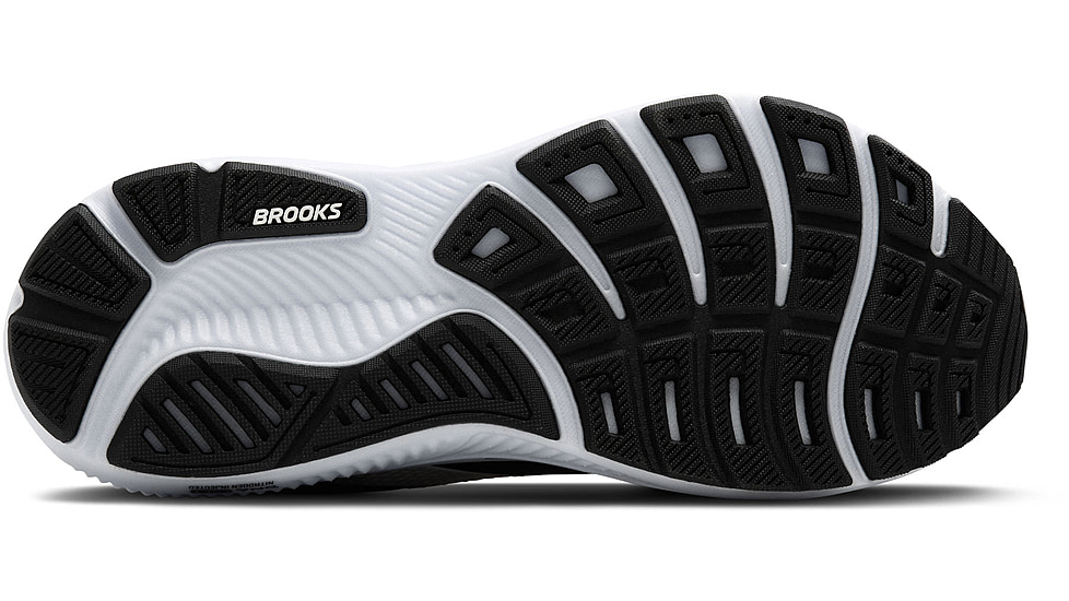 Brooks Ghost 17 Road Running Shoes - Mens, Black/Grey/White, 11.0 US/Medium, 1104421D090.110