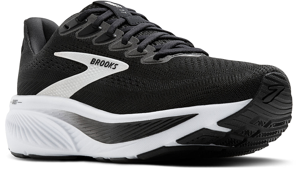 Brooks Ghost 17 Road Running Shoes - Mens, Black/Grey/White, 11.0 US/Medium, 1104421D090.110