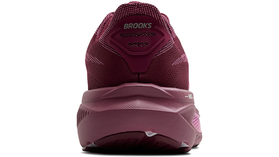 Brooks Ghost 17 Road Running Shoes - Womens, Burgundy/Pink/Green, 8.5, 1B, 1204311B581.085
