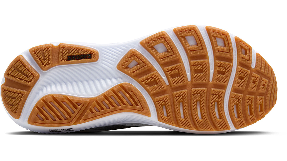 Brooks Ghost 17 Rosd Running Shoes - Mens, White/Black/Tea, 13, 1D, 1104421D191.130