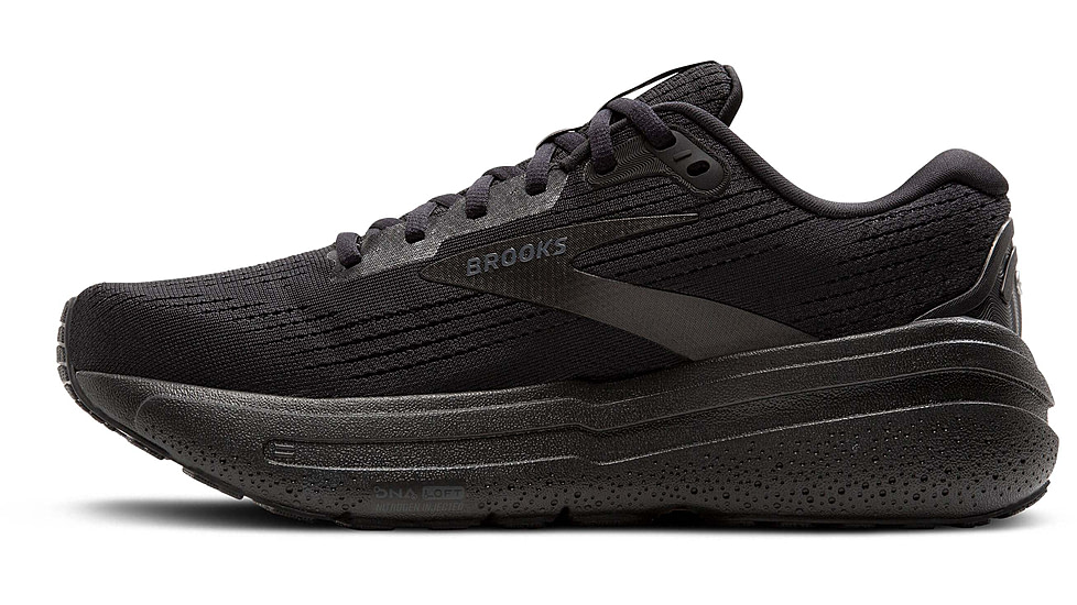 Brooks Ghost Max 2 Road Running Shoes - Mens, Black/Black/Ebony, 11.5 US/Medium, 1104311D020.115