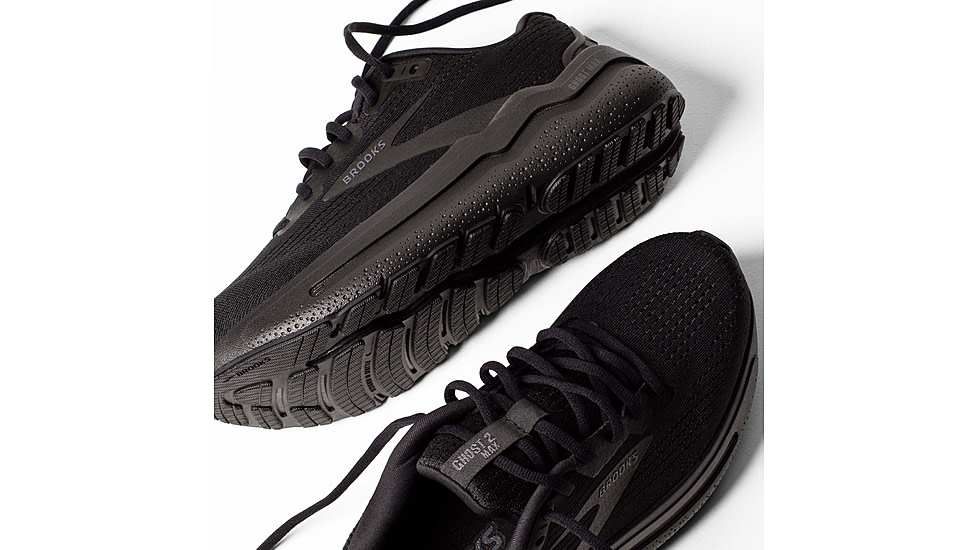 Brooks Ghost Max 2 Road Running Shoes - Mens, Black/Black/Ebony, 11.5 US/Medium, 1104311D020.115