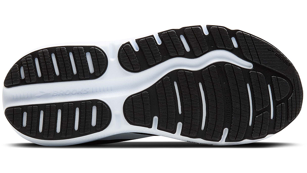 Brooks Ghost Max 2 Road Running Shoes - Mens, Black/White/Fiery Red, 10.0 US/Medium, 1104311D027.100