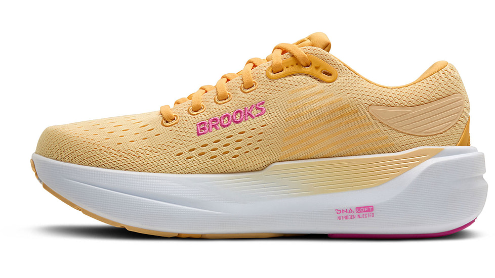 Brooks Ghost Max 3 Road Running Shoes - Womens, Apricot/Apricot/Super Pink, 6.5, 1B, 1204571B876.065