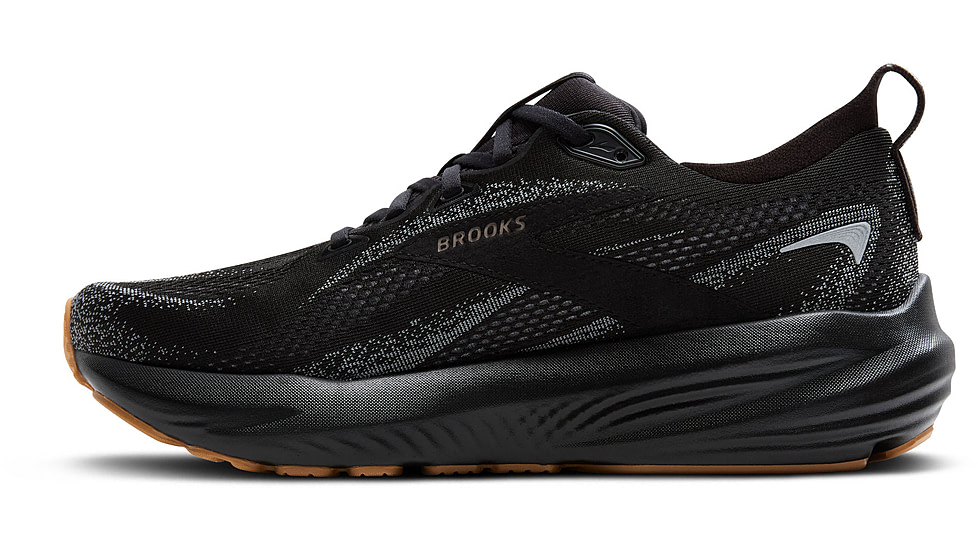 Brooks Glycerin 22 Road Running Shoes - Mens, Black/Primer Gray/Biscuit, 8.5, 1D, 1104451D089.085