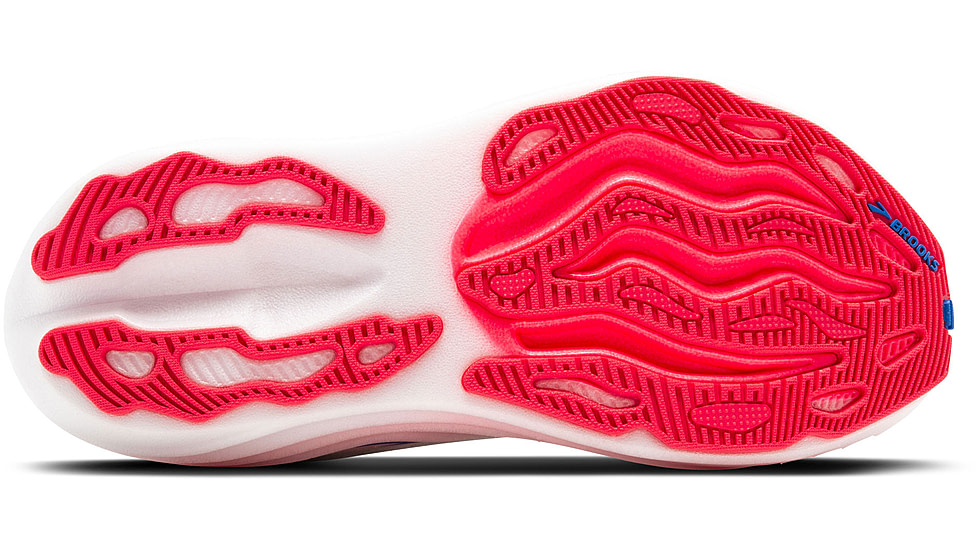 Brooks Glycerin Max Road Running - Womens, White/Black/Diva Pink, 9.5, 1B, 1204361B118.095