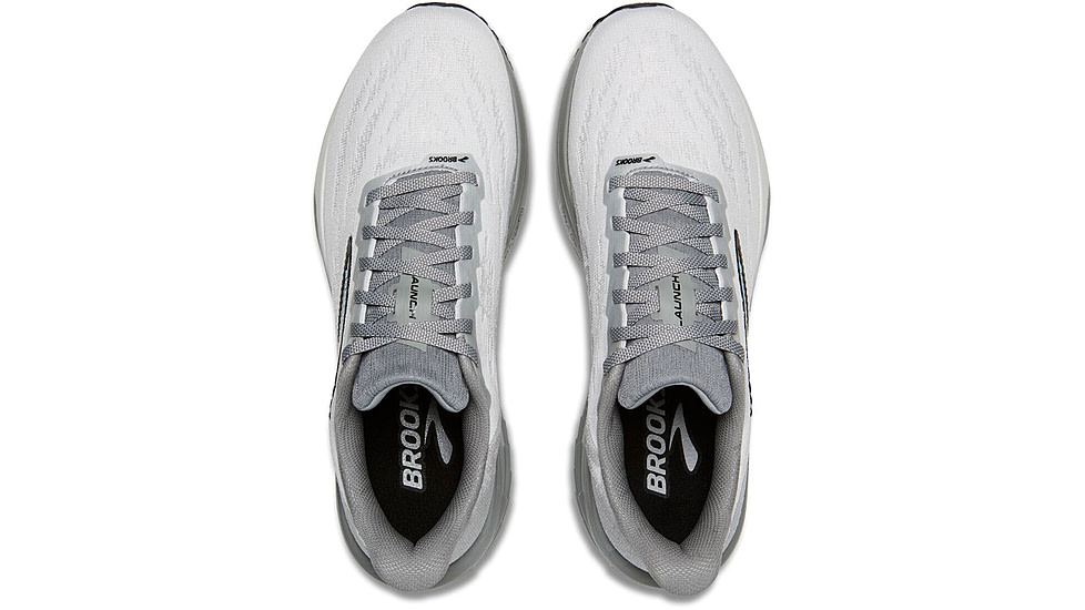 Brooks Launch 11 Road Running Shoes - Mens, Oyster/Primer Gray/Blue, 8.5, 1D, 1104501D021.085