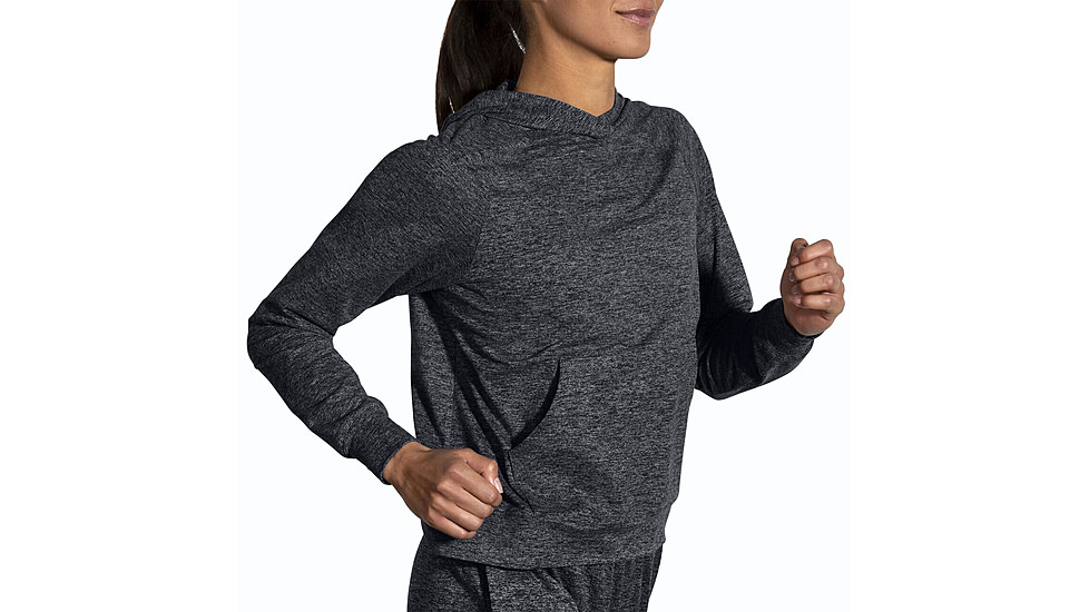 Brooks Luxe Jogger - Womens, Htr Black, Medium, 221666090.030