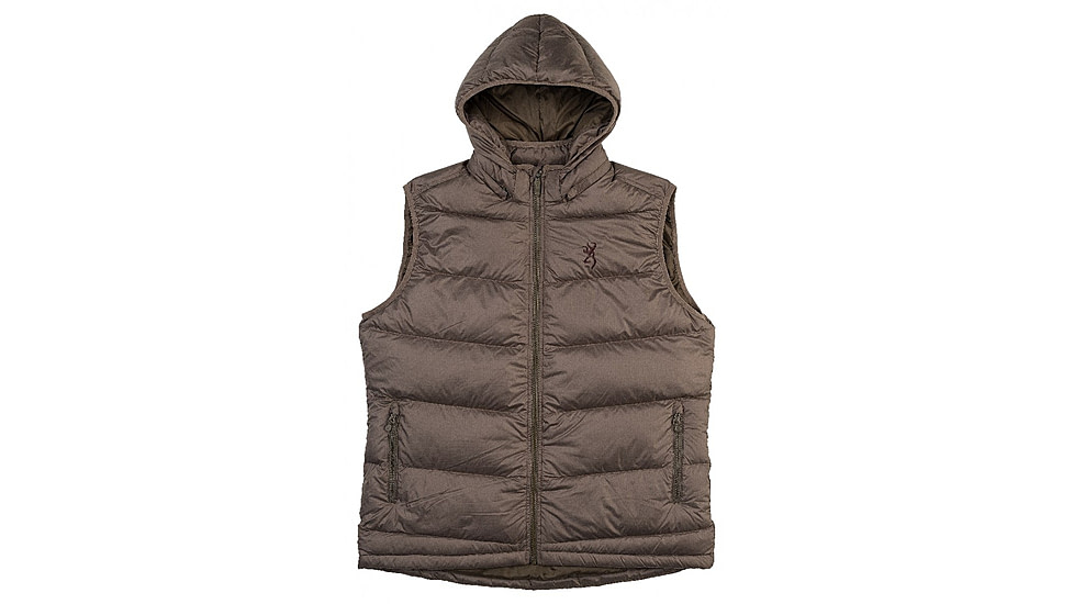 Browning Arctic Down Vest - Mens, Chocolate, Small, 3055129801