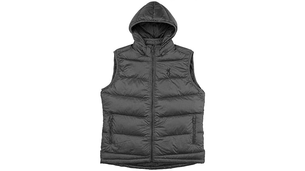 Browning Arctic Down Vest - Mens, Dark Gray, Medium, 3055128902
