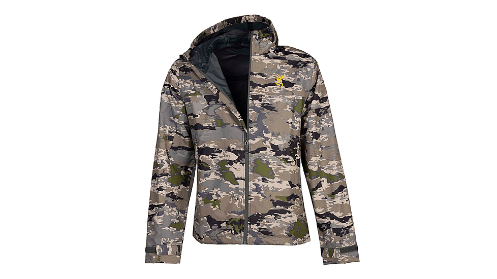 Browning Big Game Kanawha Rain Jacket - Mens, Medium, Ovix, 3041843402