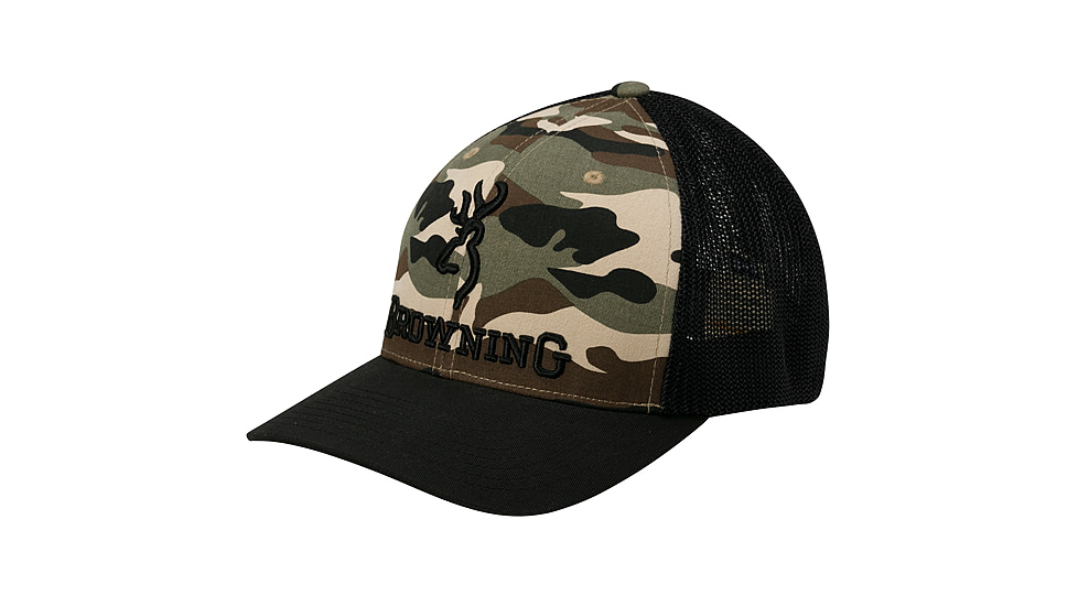 Browning Branded Cap, Camo, Large / Extra Large, 308375294