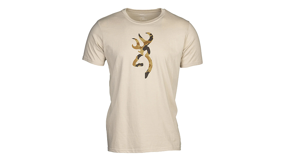 Browning Camo Buckmark Short Sleeve T-Shirt - Mens