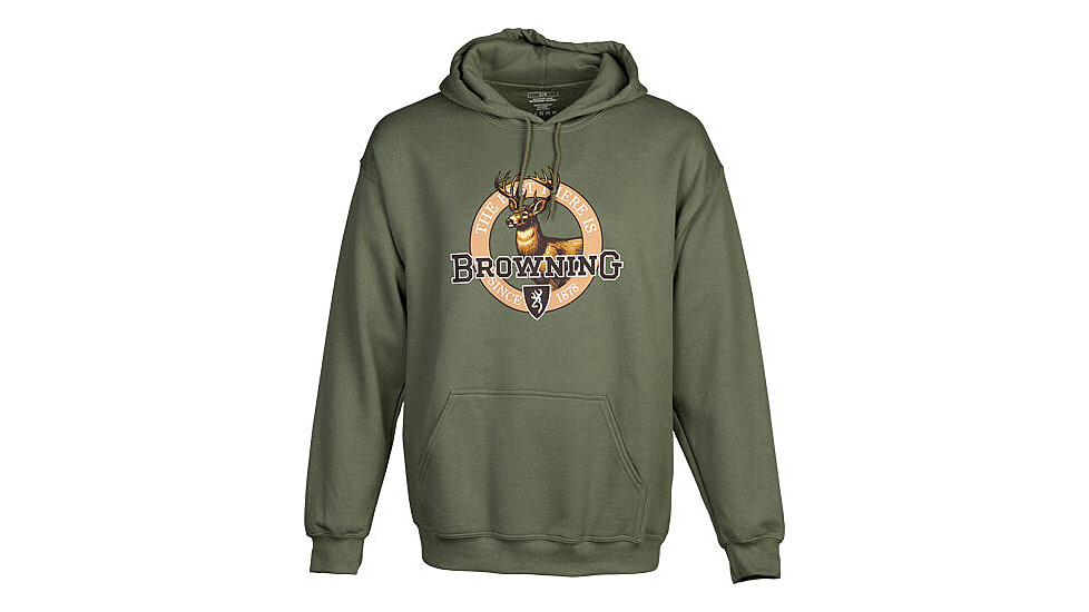 Browning Vintage Emblem Hoodie - Mens