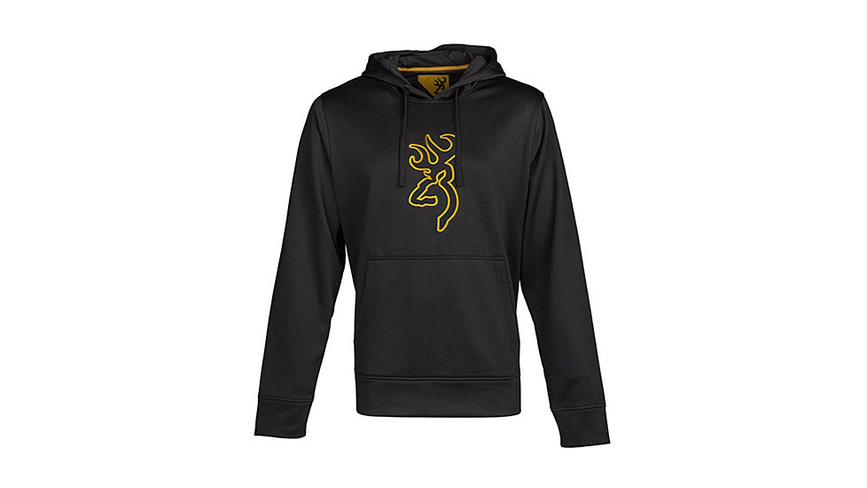 Browning HOODIE TECH BLACK 3XL, 3011889906