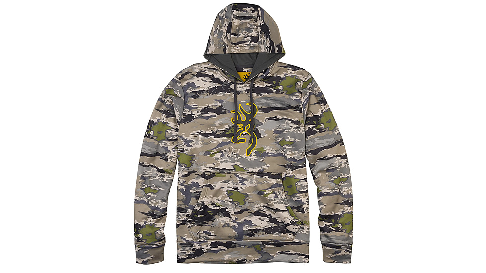 Browning Long Sleeve Tech Hoodie - Men's, Ovix, Small, 3011883401