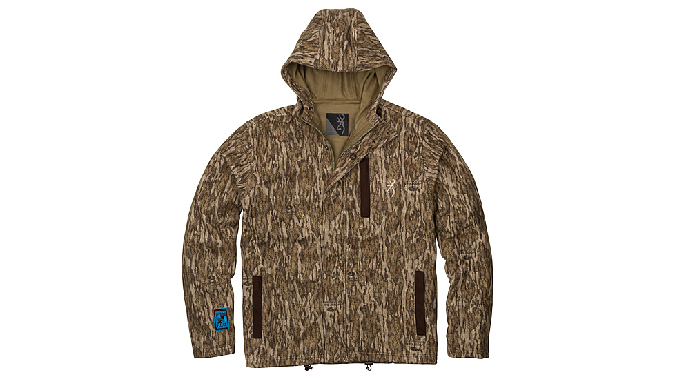 Browning Hydro-Fleece Jacket - Mens, Mossy Oak Bottomland, Medium, 3041211902
