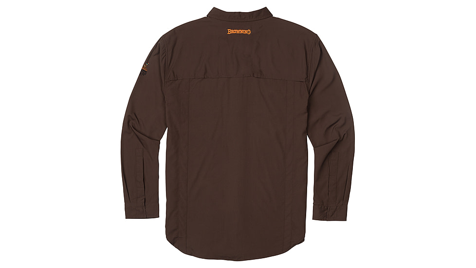 Browning Lightweight Shirt - Mens, Chocolate, Small, 3016649801