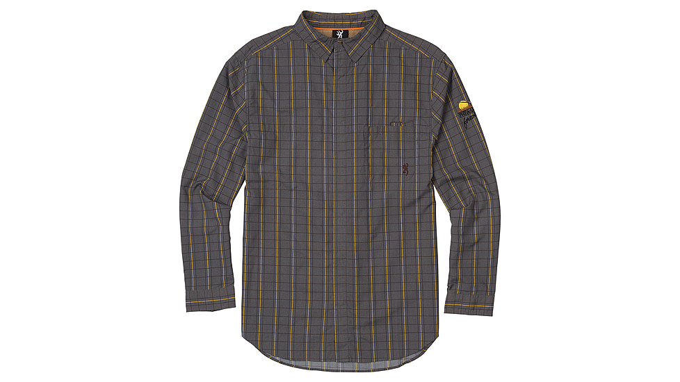 Browning Lightweight Shirt - Mens, Plaid, Small, 3016648701