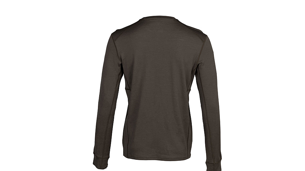 Browning Merino Crew Long Sleeve Baselayer Shirt - Mens, Extra Large, Major Brown, 3010949804