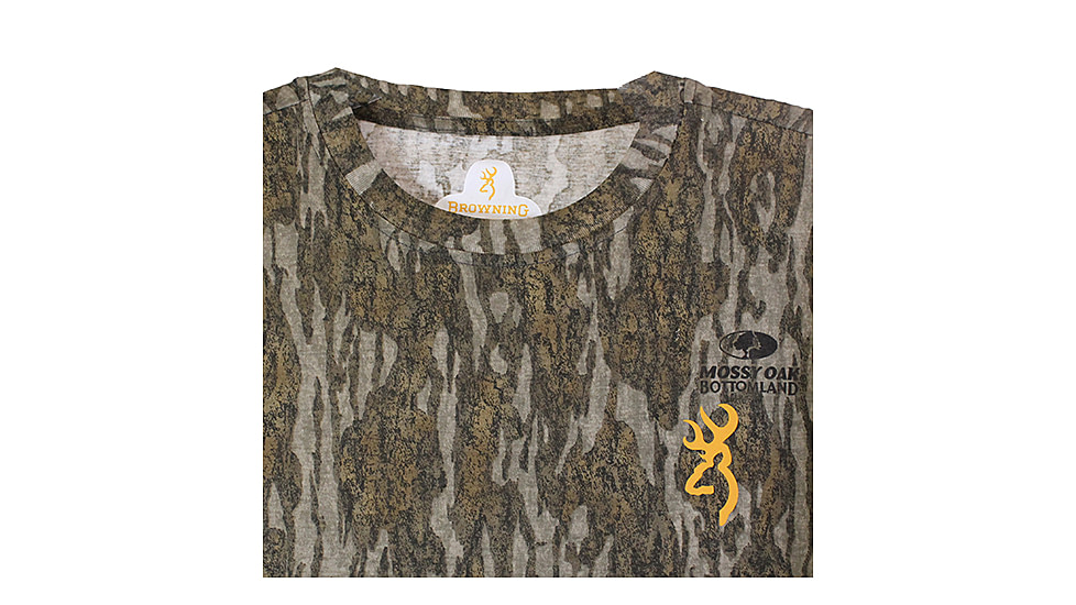 Browning Wasatch Long Sleeve Shirt - Mens, Mossy Oak Bottomlands, Extra Large, 3017821904
