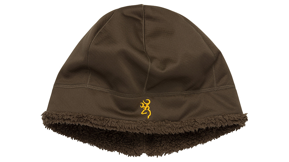 Browning Wicked Wing Highpile Beanie - Mens, Major Brown, One Size, 30866898
