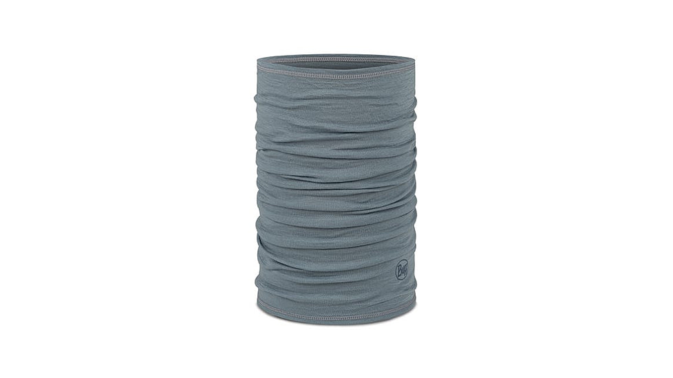 Buff Merino Lightweight Neckwear, Solid Flint, 113010.618.10.00