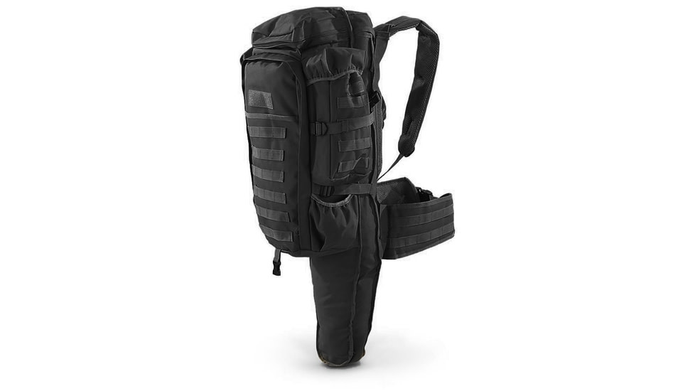 Cactus Jack Tactical Assault Pack w/Rifle Holder, Black, 18 X 10 X 5, WTAC001B