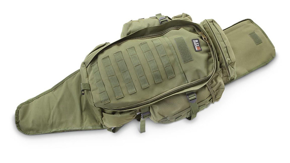 Cactus Jack Tactical Assault Pack w/Rifle Holder, Od, 18 X 10 X 5, WTAC001OD