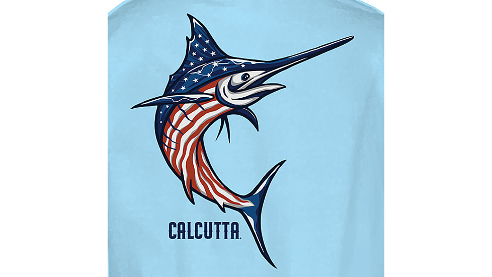 Calcutta Stars &amp; Stripes Marlin T-Shirt